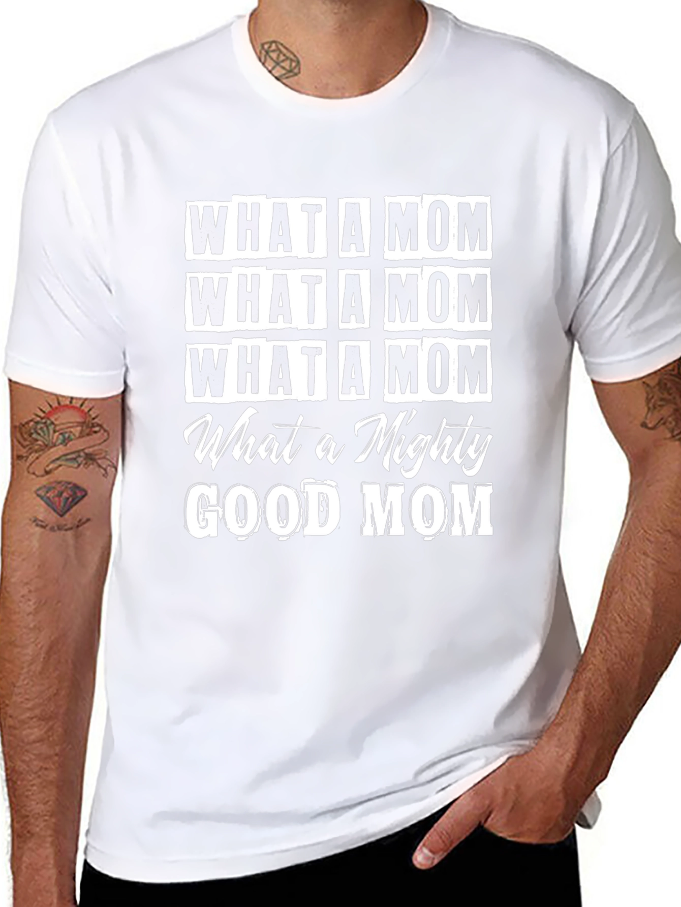 What a Mom T-Shirt - Mighty Good Design