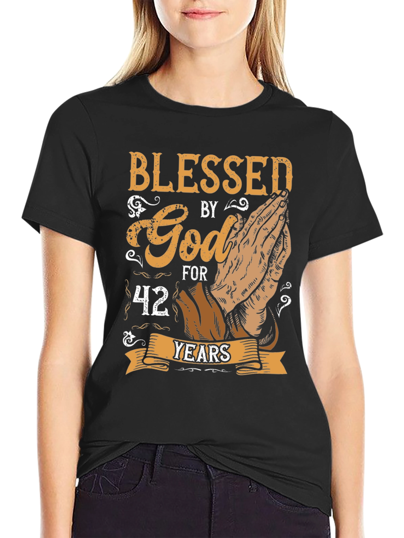 Blessed by God for 42 Years T-Shirt
