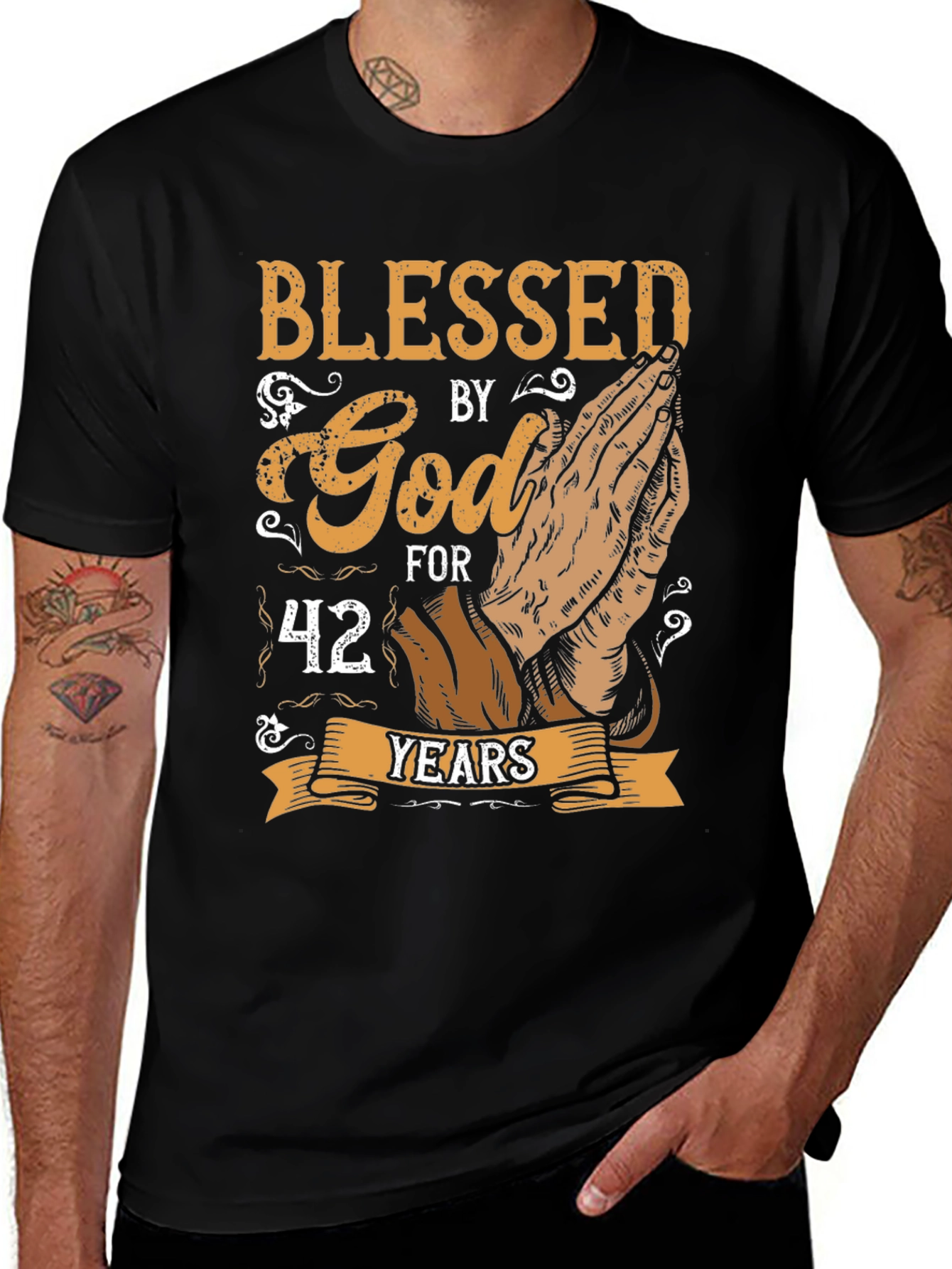 Blessed by God for 42 Years T-Shirt