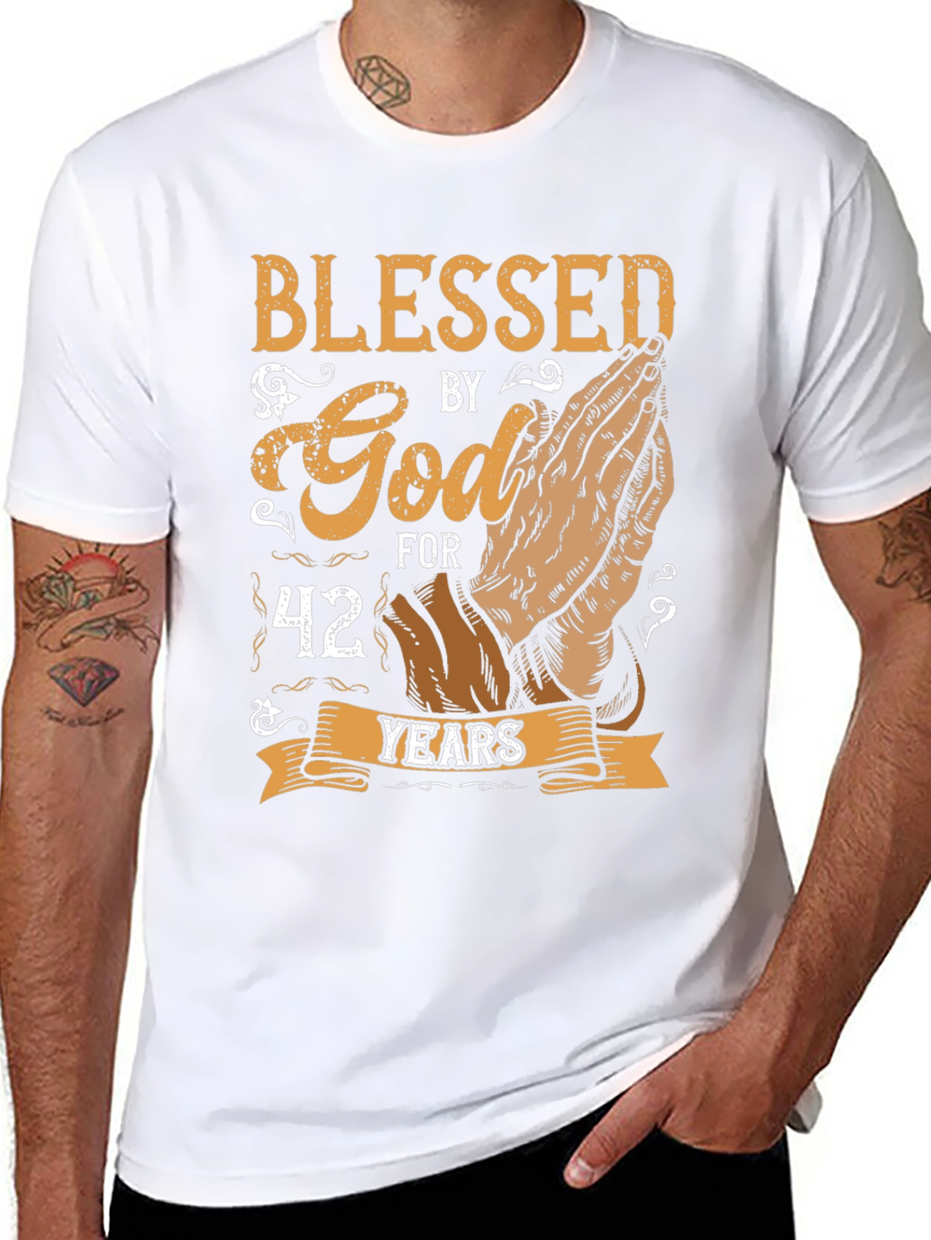 Blessed by God for 42 Years T-Shirt