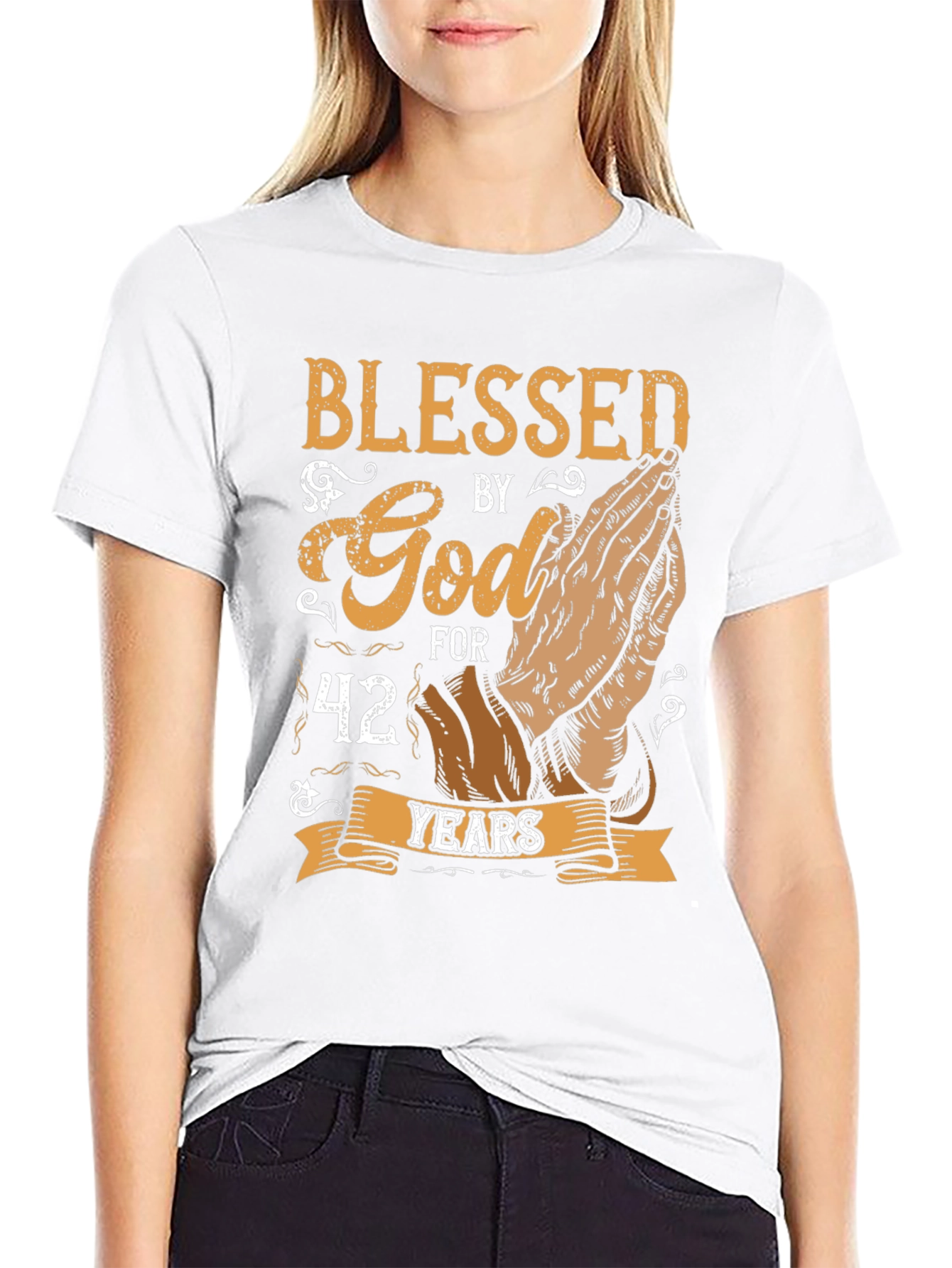 Blessed by God for 42 Years T-Shirt