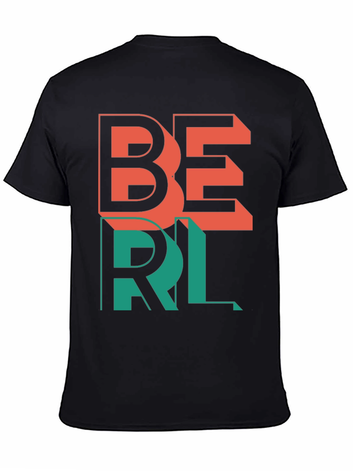 Trendy BERL Graphic Tee - Casual Streetwear