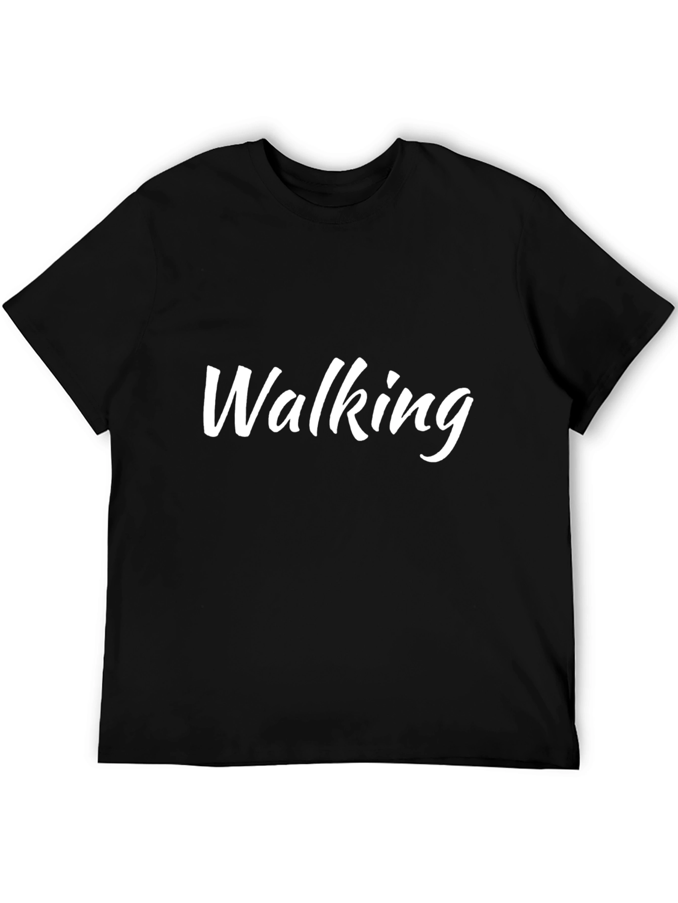 Walking Graphic Tee - Casual Comfort T-Shirt