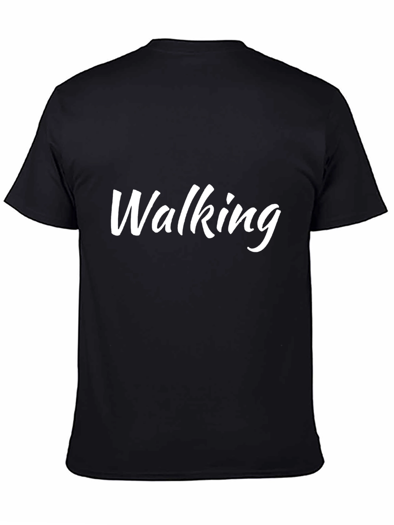 Walking Graphic Tee - Casual Comfort T-Shirt