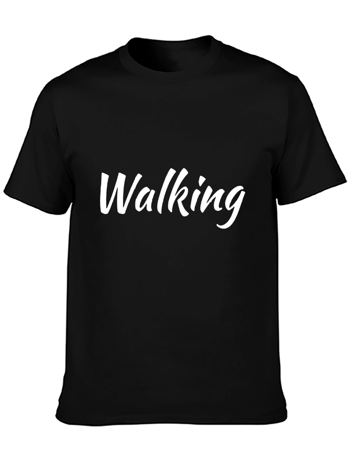 Walking Graphic Tee - Casual Comfort T-Shirt