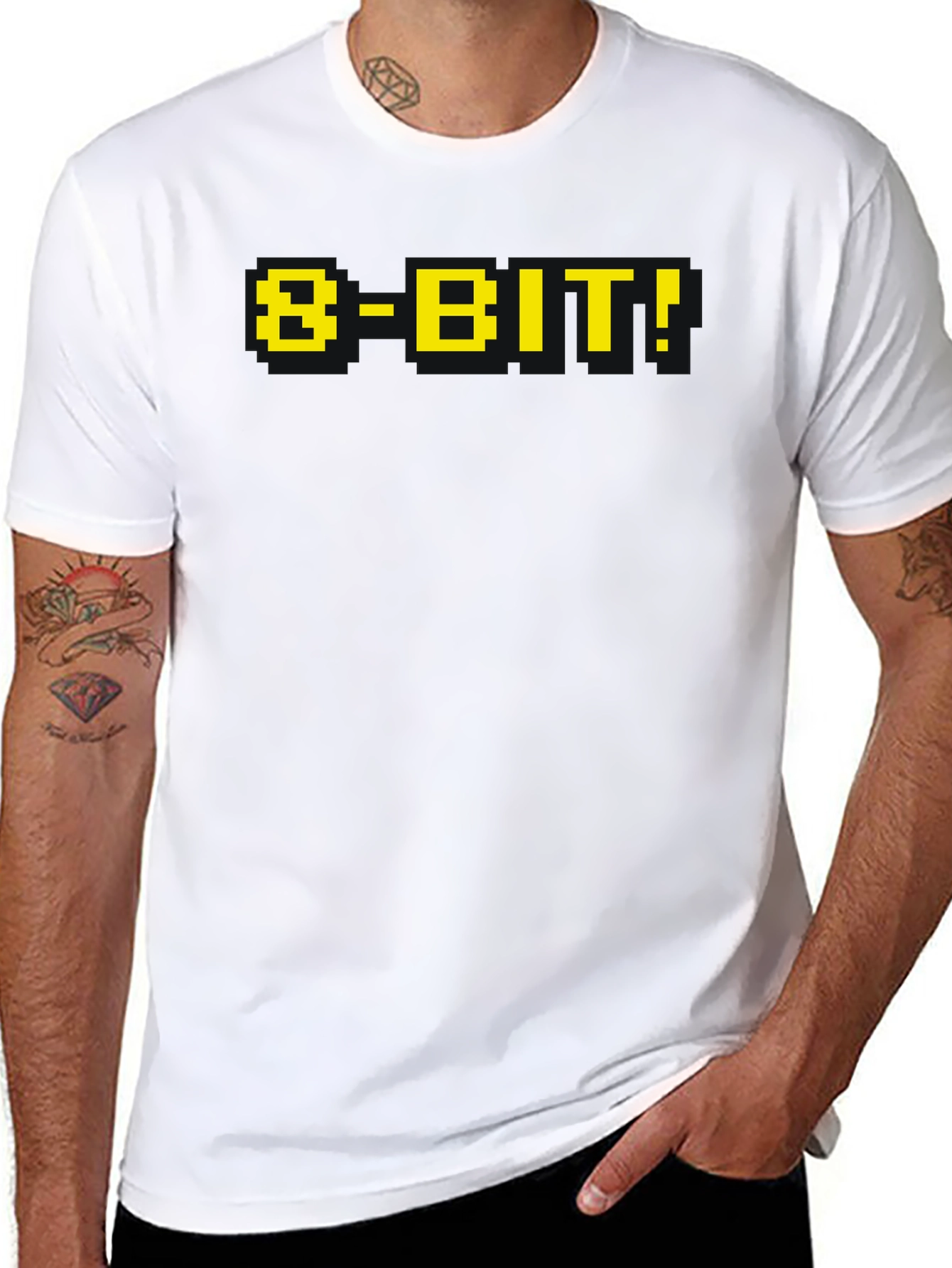 8-Bit Graphic Tee - Retro Gaming Style!