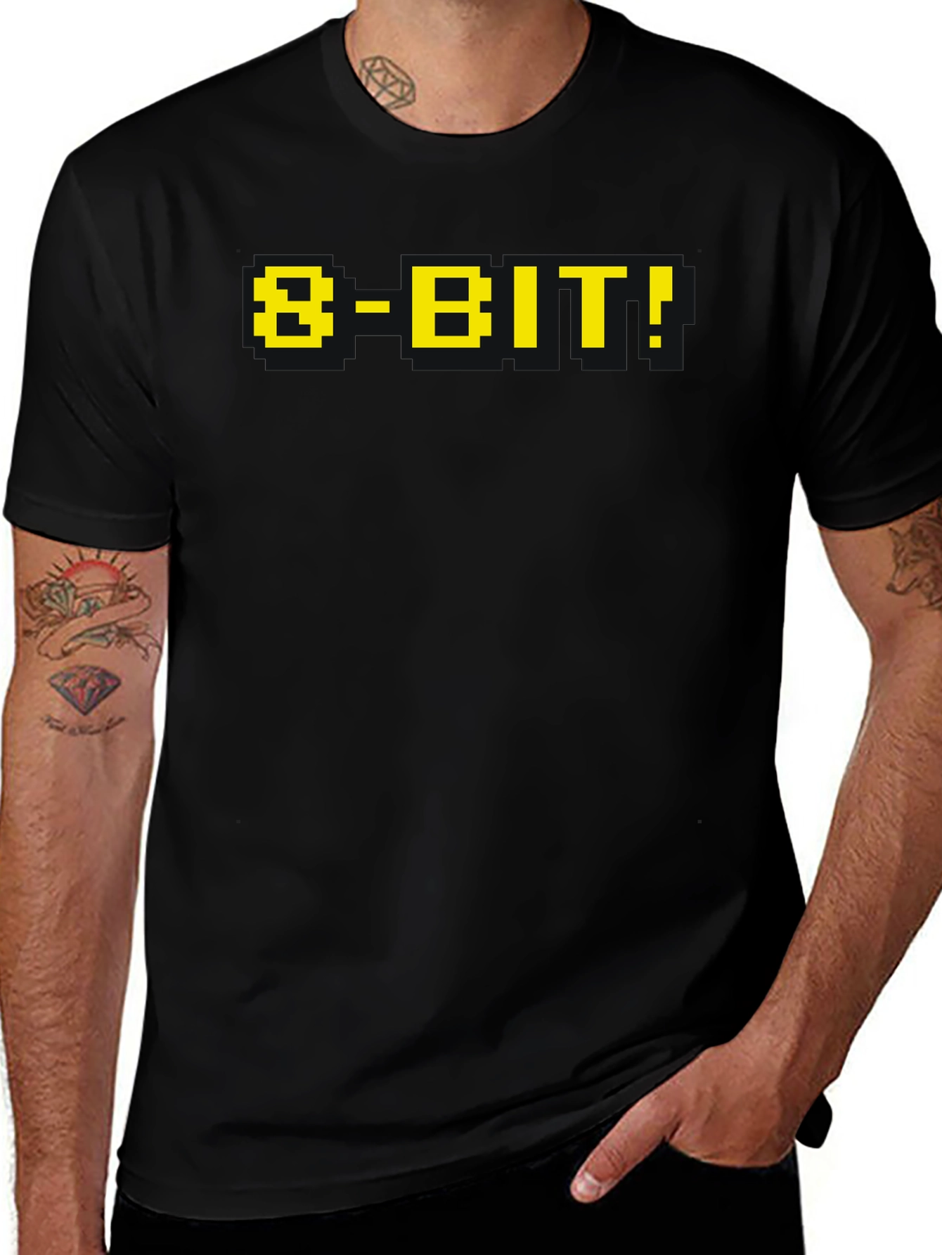 8-Bit Graphic Tee - Retro Gaming Style!