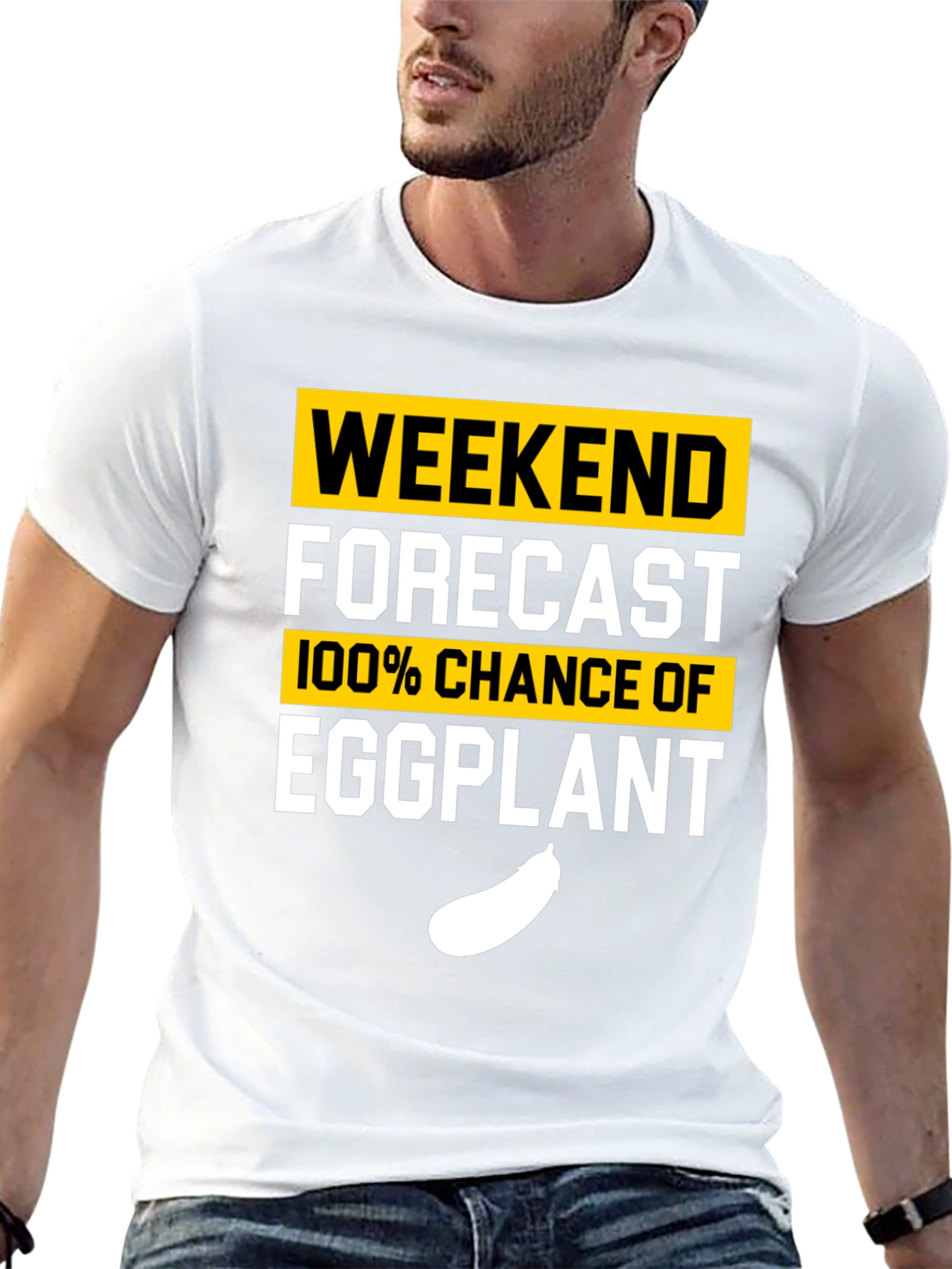 Weekend Eggplant T-Shirt
