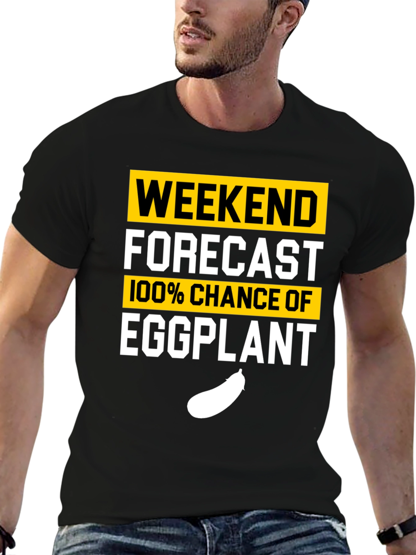 Weekend Eggplant T-Shirt