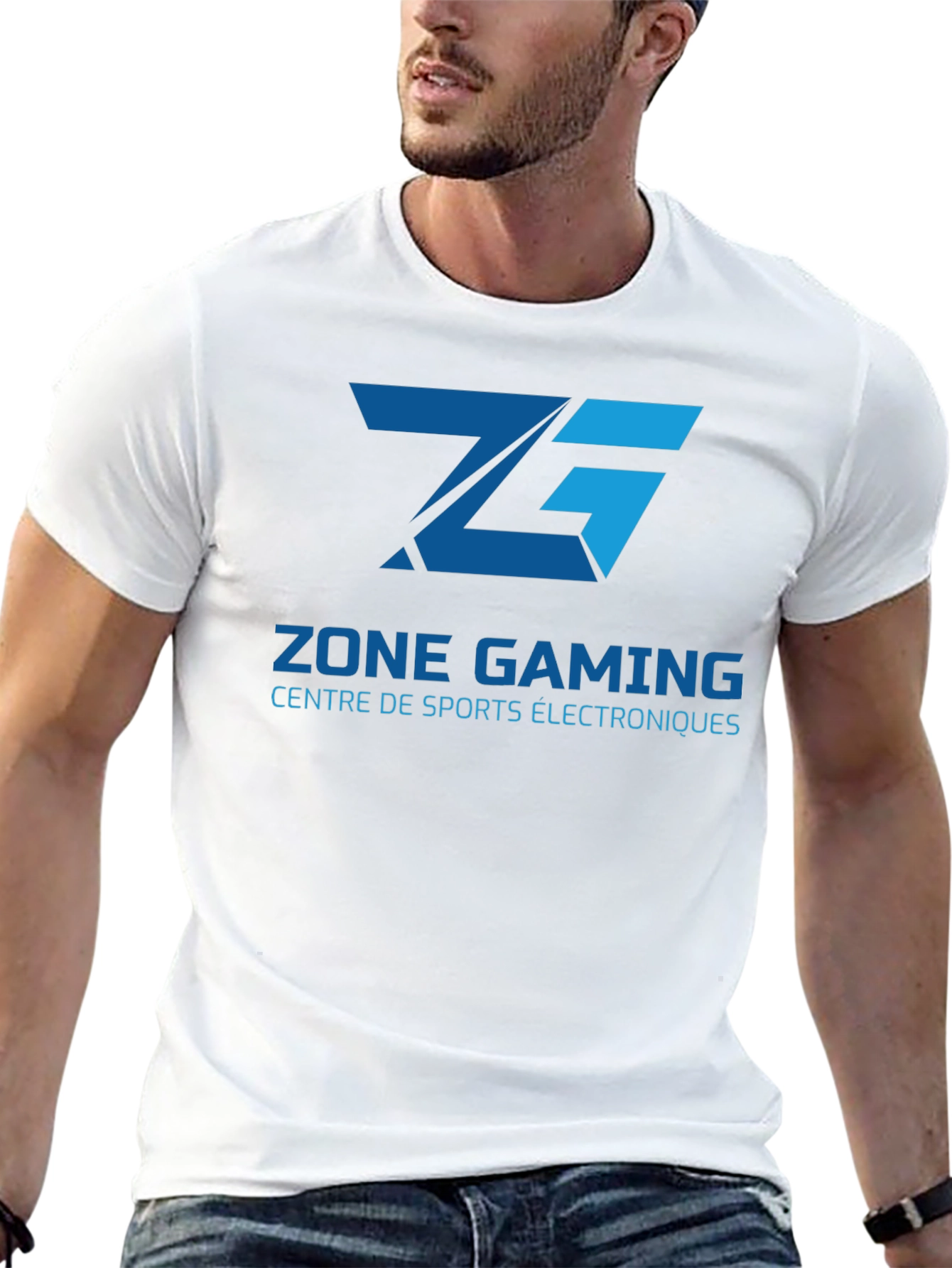 Zone Gaming T-Shirt - Black Cotton Blend