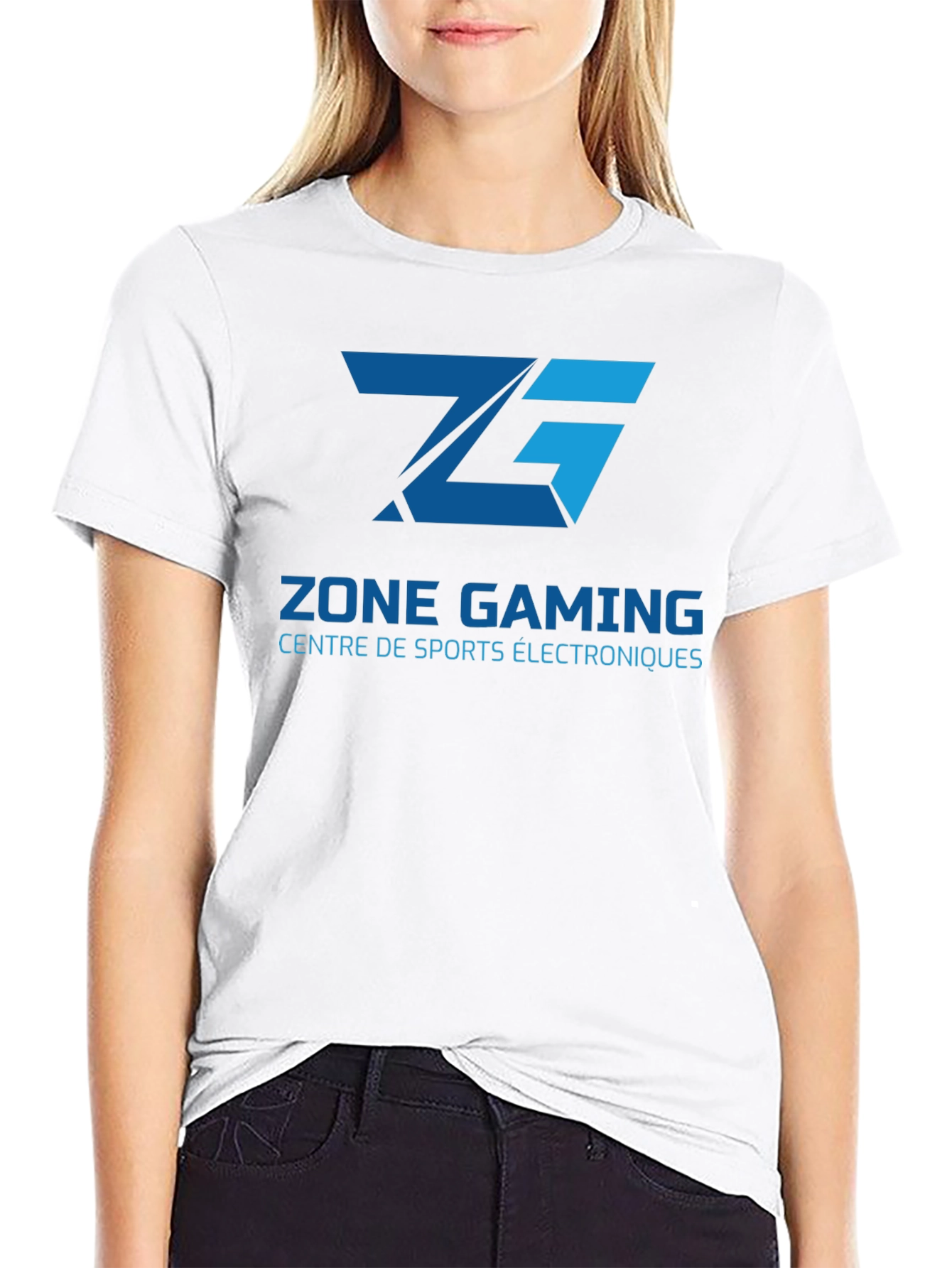 Zone Gaming T-Shirt - Black Cotton Blend
