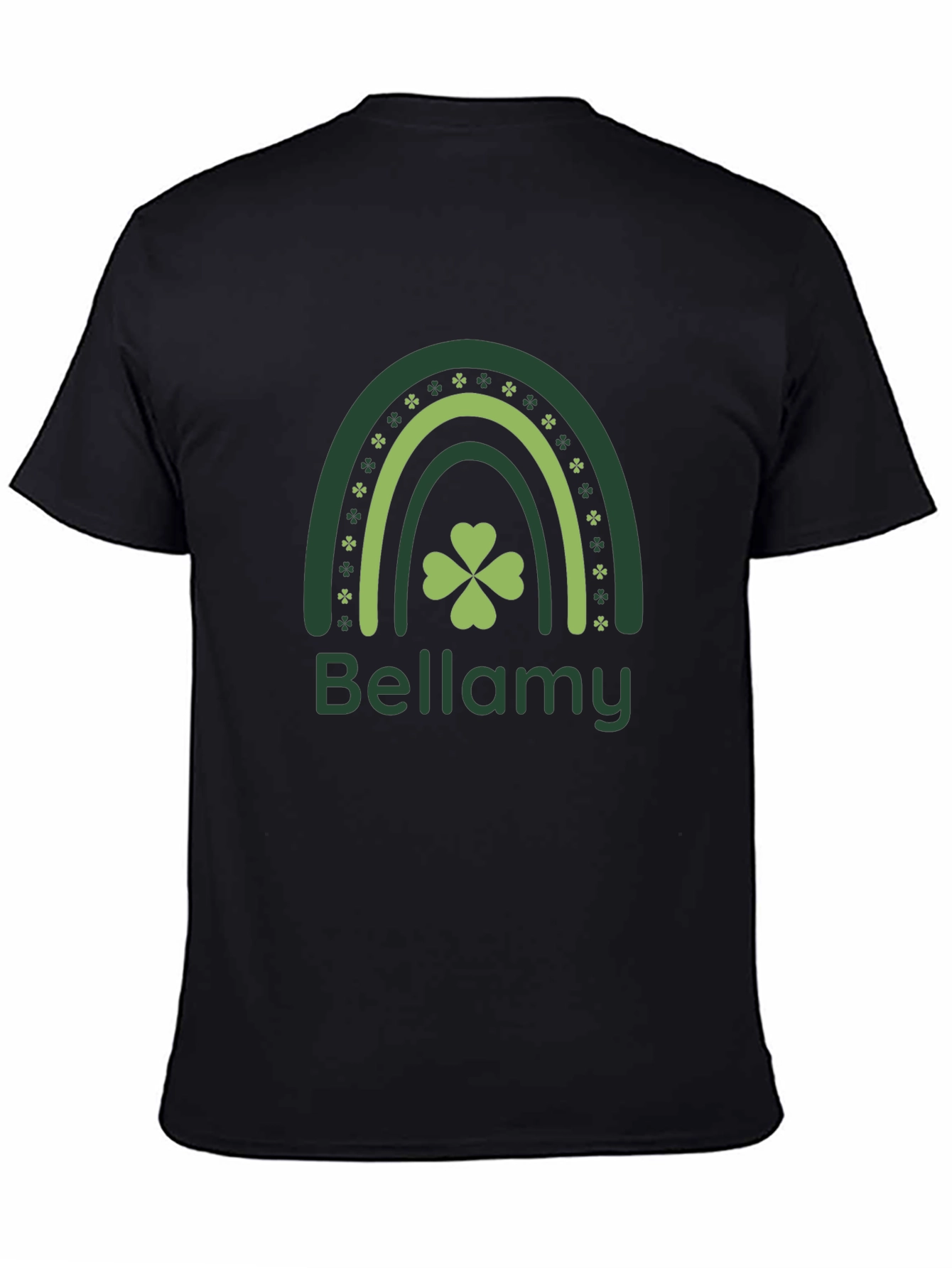 Bellamy St. Patricks Day Rainbow Clover T-Shirt