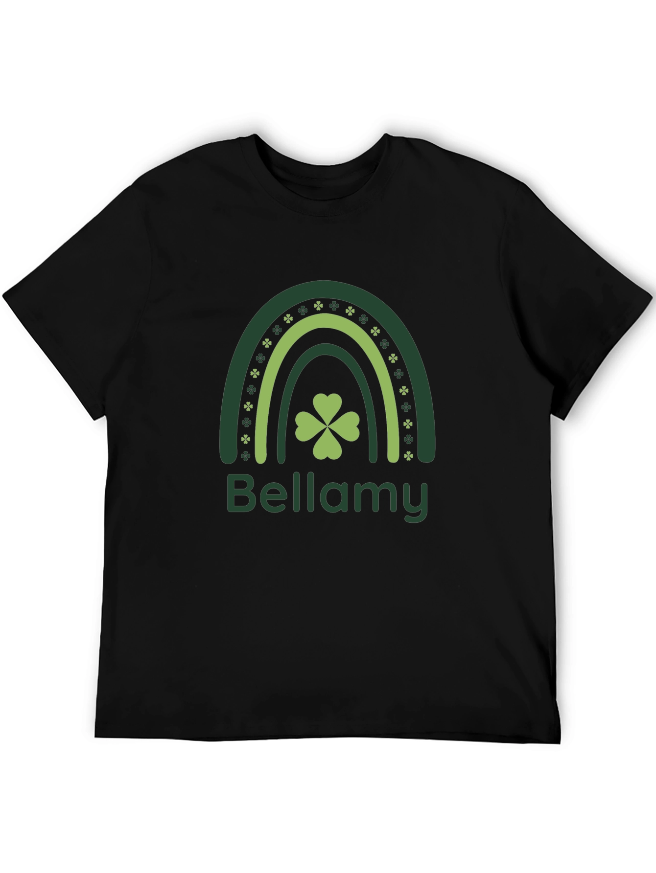 Bellamy St. Patricks Day Rainbow Clover T-Shirt