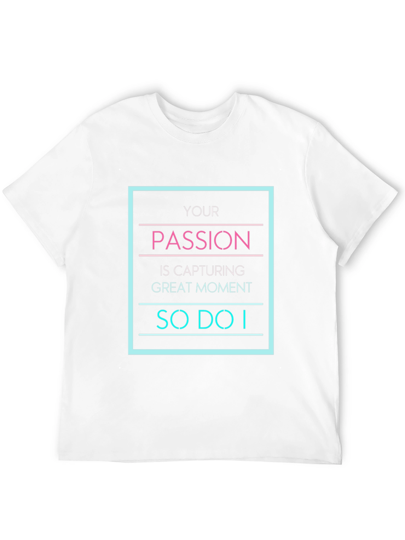 Your Passion T-Shirt - So Do I - Black