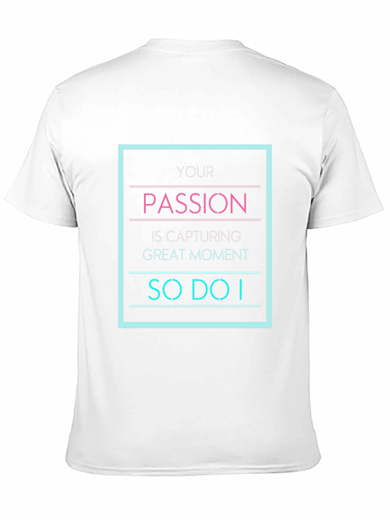 Your Passion T-Shirt - So Do I - Black