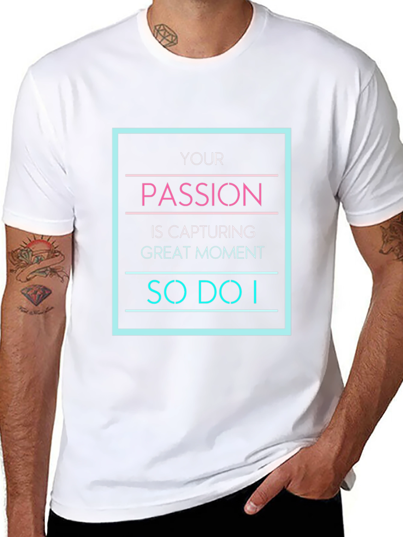 Your Passion T-Shirt - So Do I - Black
