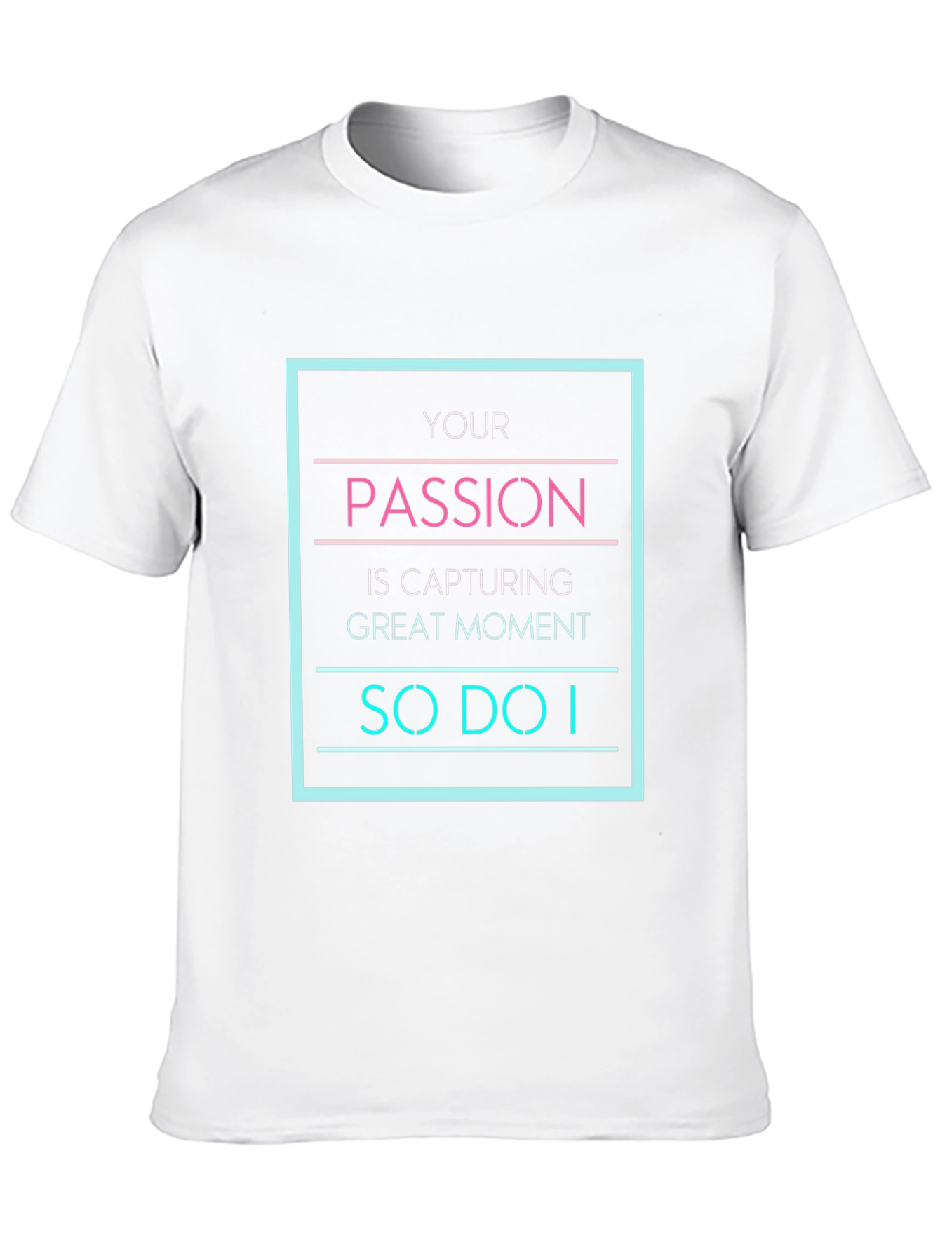 Your Passion T-Shirt - So Do I - Black