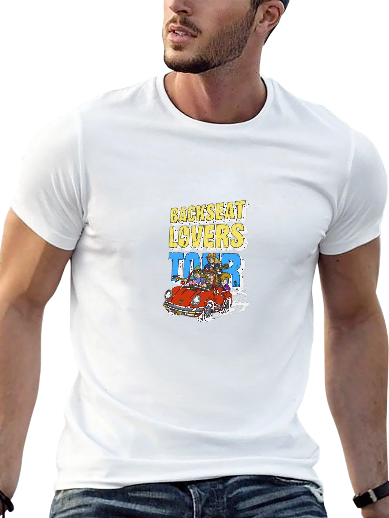 Backseat Lovers Tour T-Shirt Black