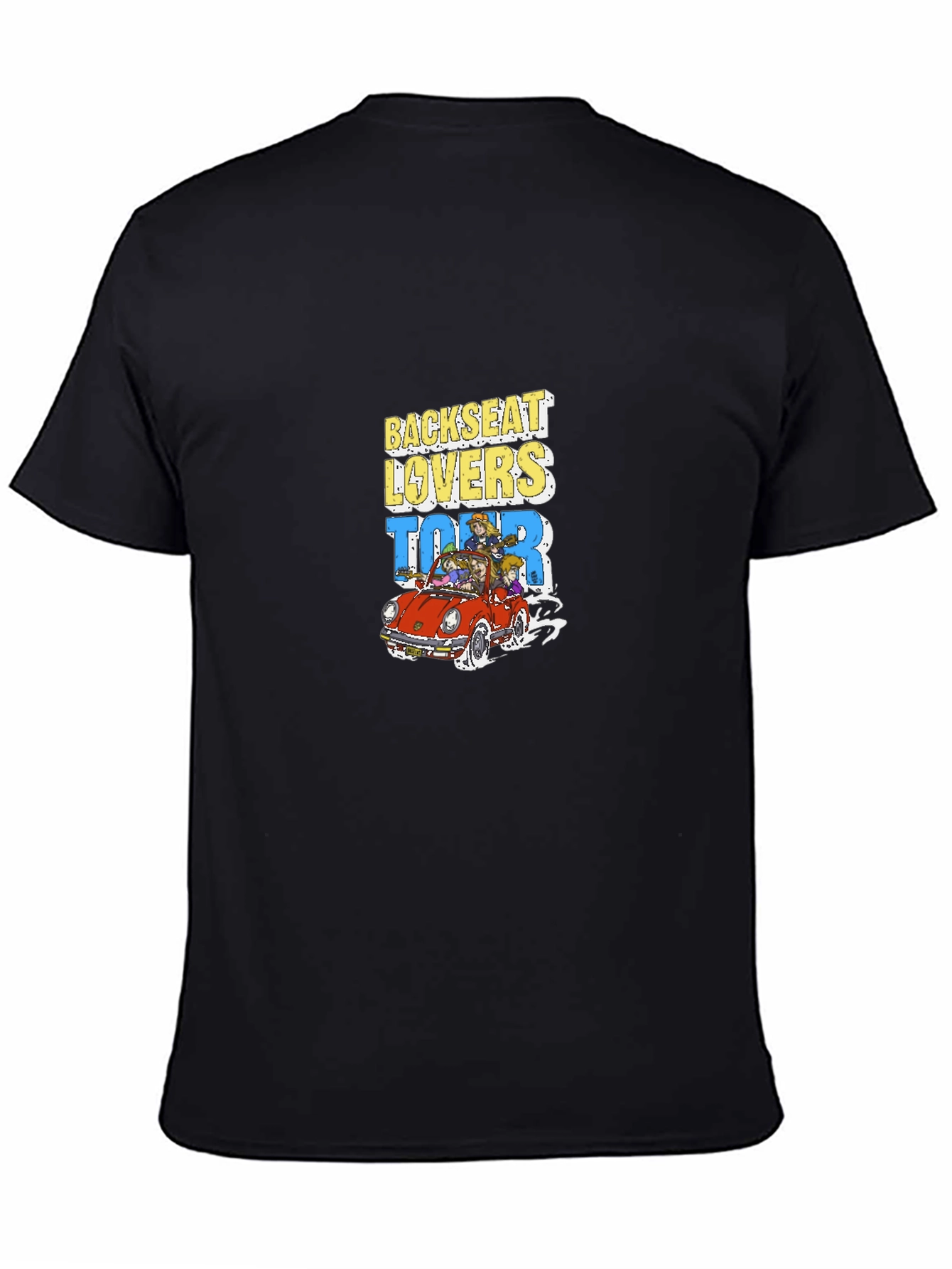 Backseat Lovers Tour T-Shirt Black