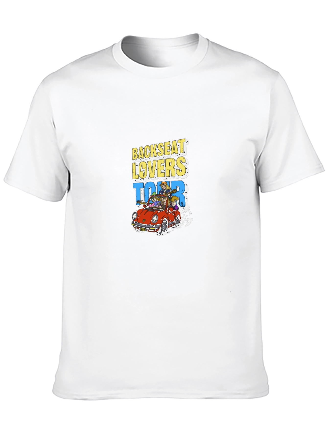 Backseat Lovers Tour T-Shirt Black