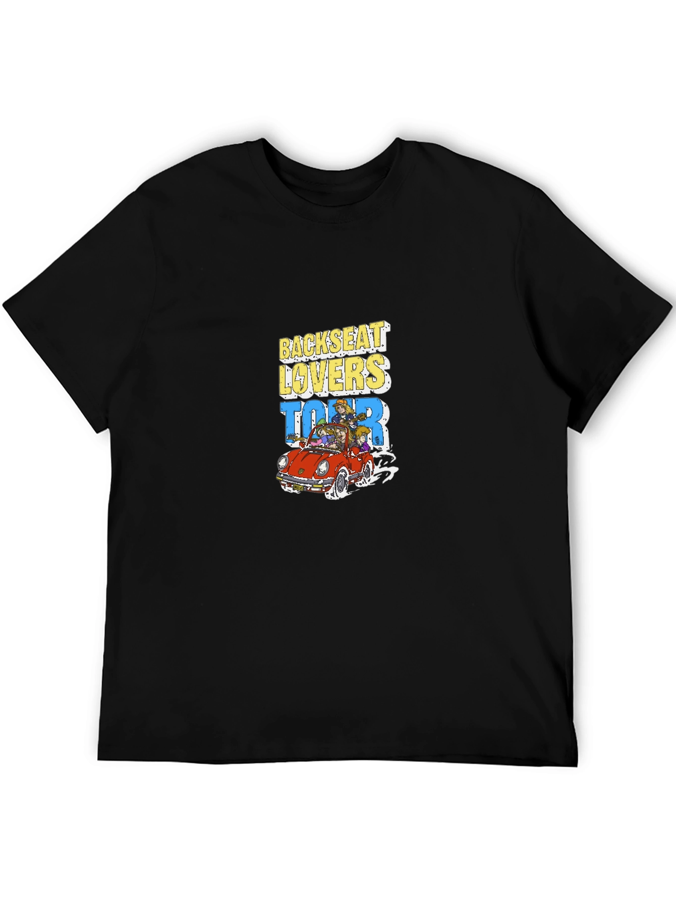 Backseat Lovers Tour T-Shirt Black