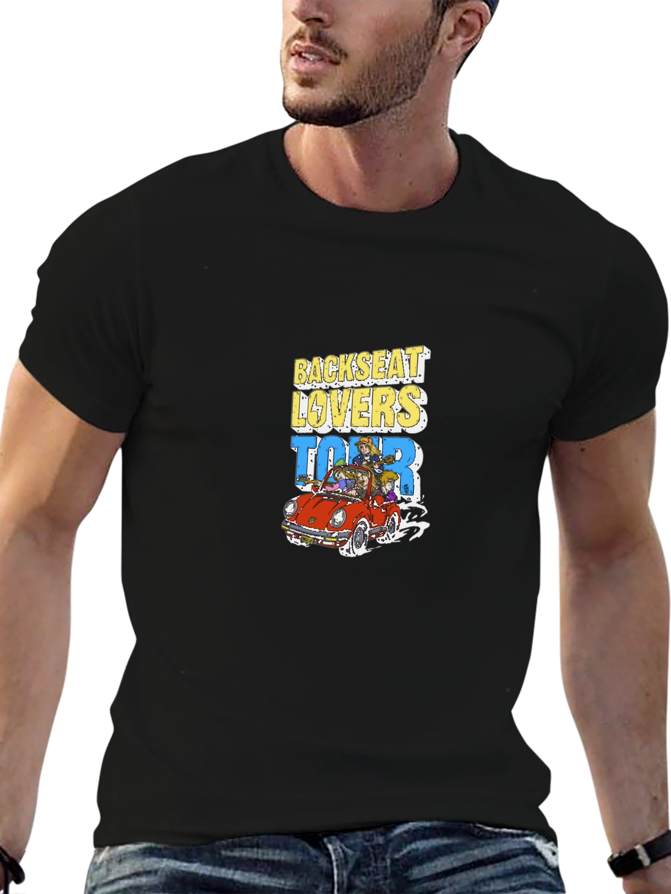 Backseat Lovers Tour T-Shirt Black