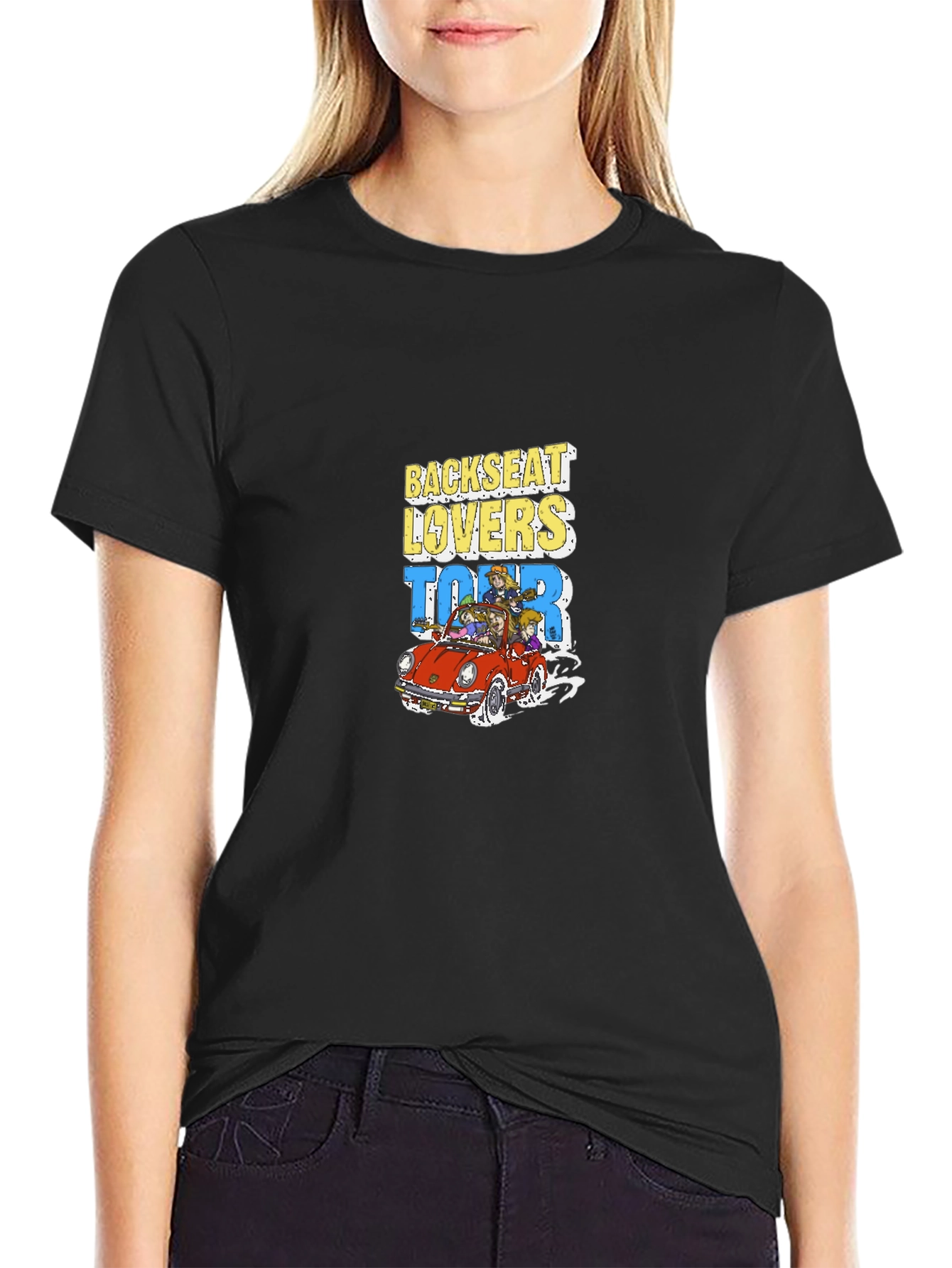 Backseat Lovers Tour T-Shirt Black