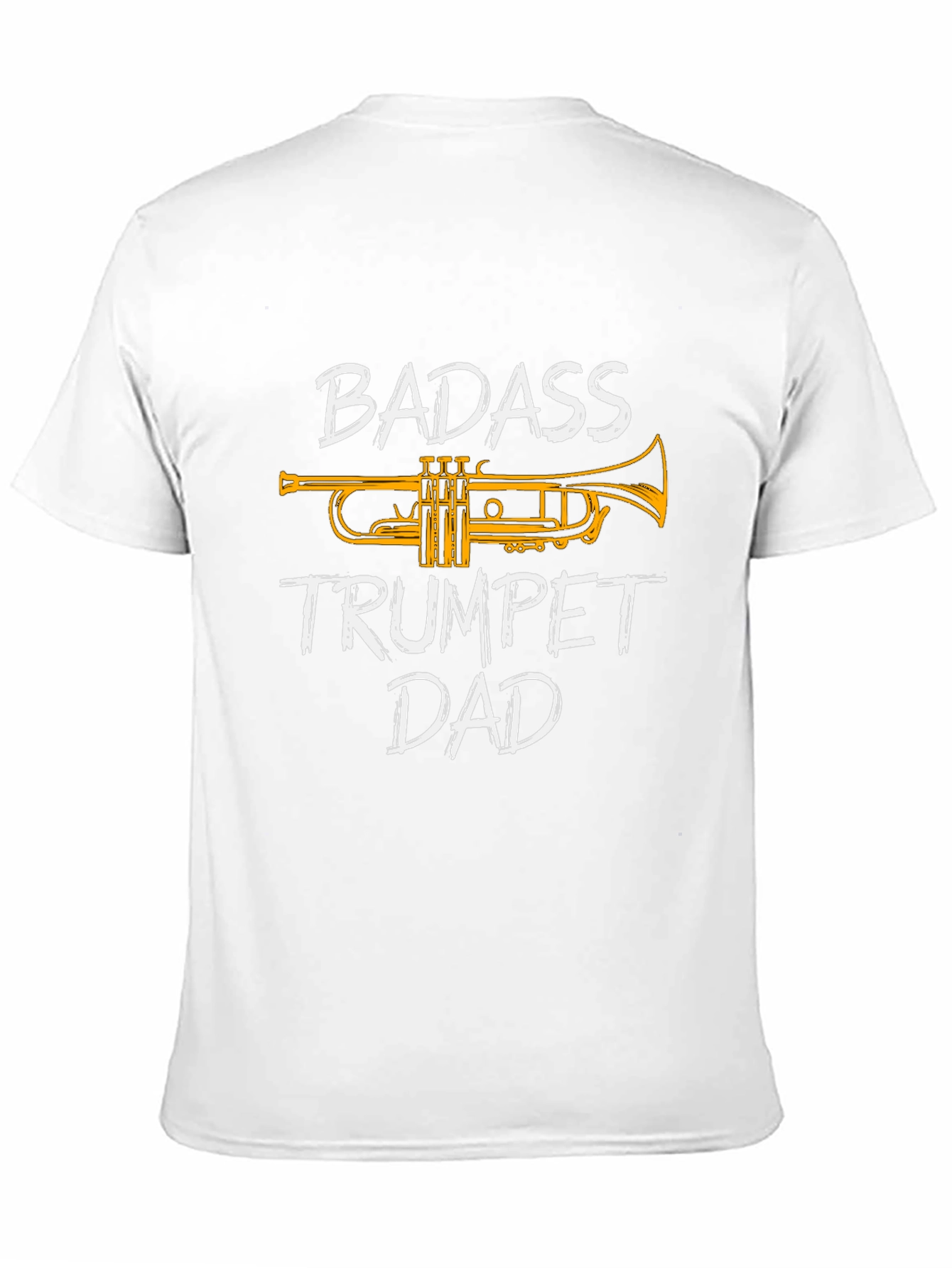 Badass Trumpet Dad T-Shirt - Musician Gift