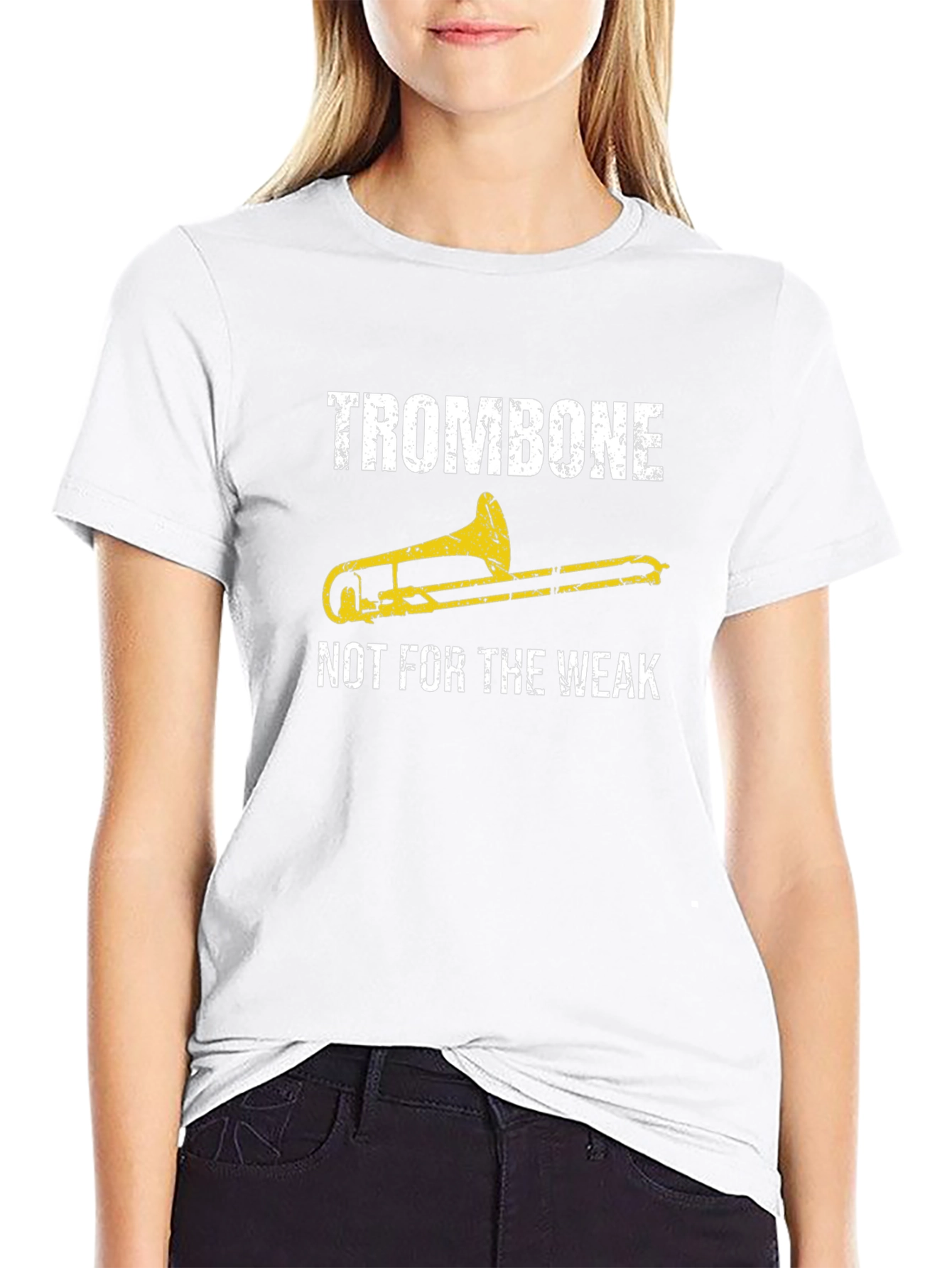 Trombone Not For The Weak Black T-Shirt