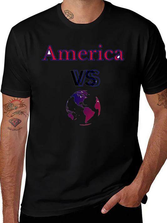 America VS the World Graphic T-Shirt