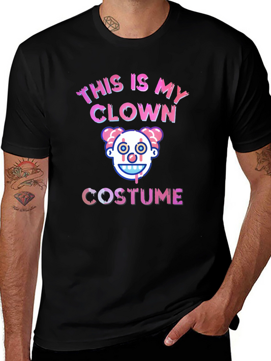 This Is My Clown Costume Graphic Tee