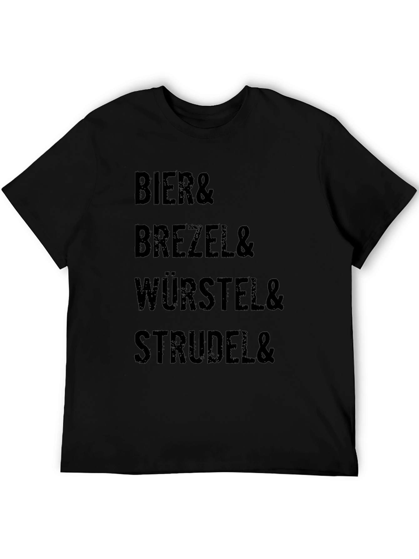 Bier Brezel Wurstel Strudel T-Shirt - Bavarian Foodie