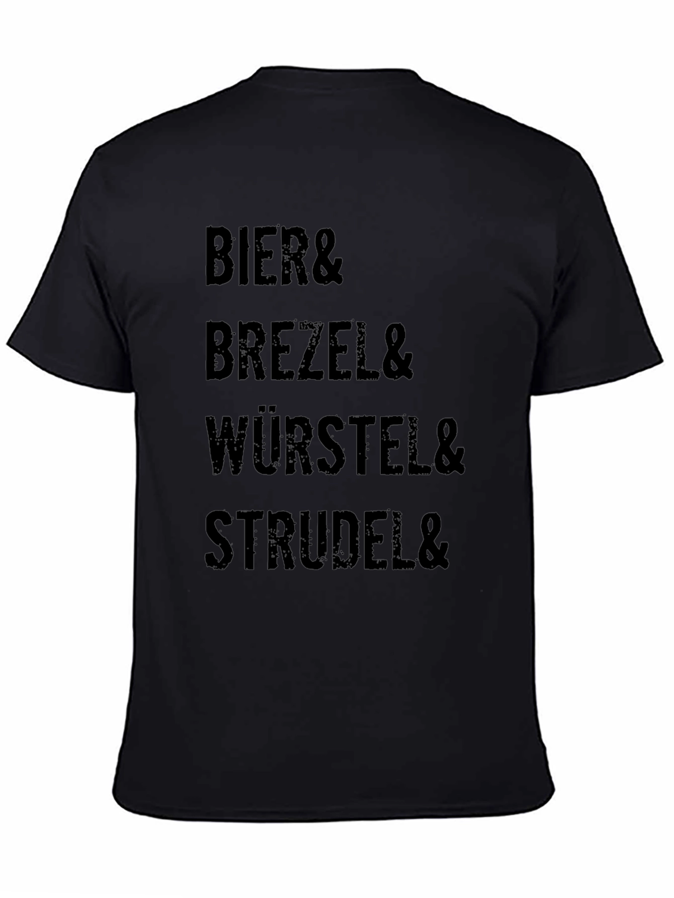 Bier Brezel Wurstel Strudel T-Shirt - Bavarian Foodie
