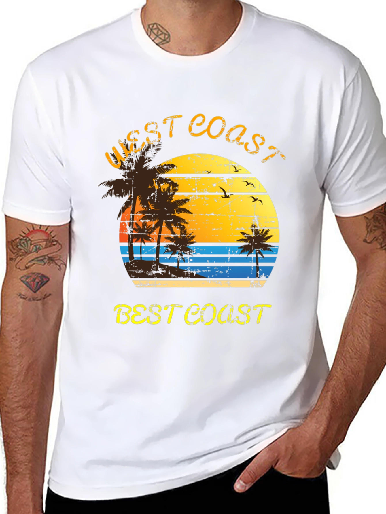 West Coast Best Coast Graphic Tee
