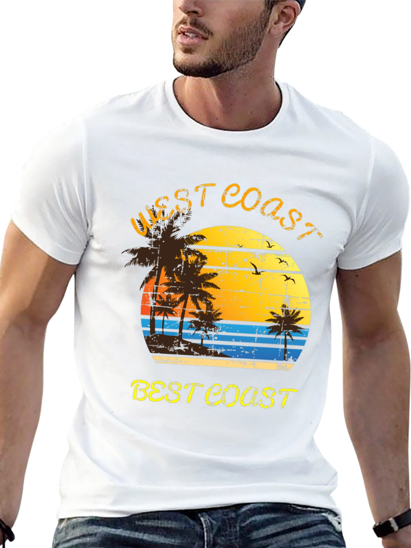 West Coast Best Coast Graphic Tee