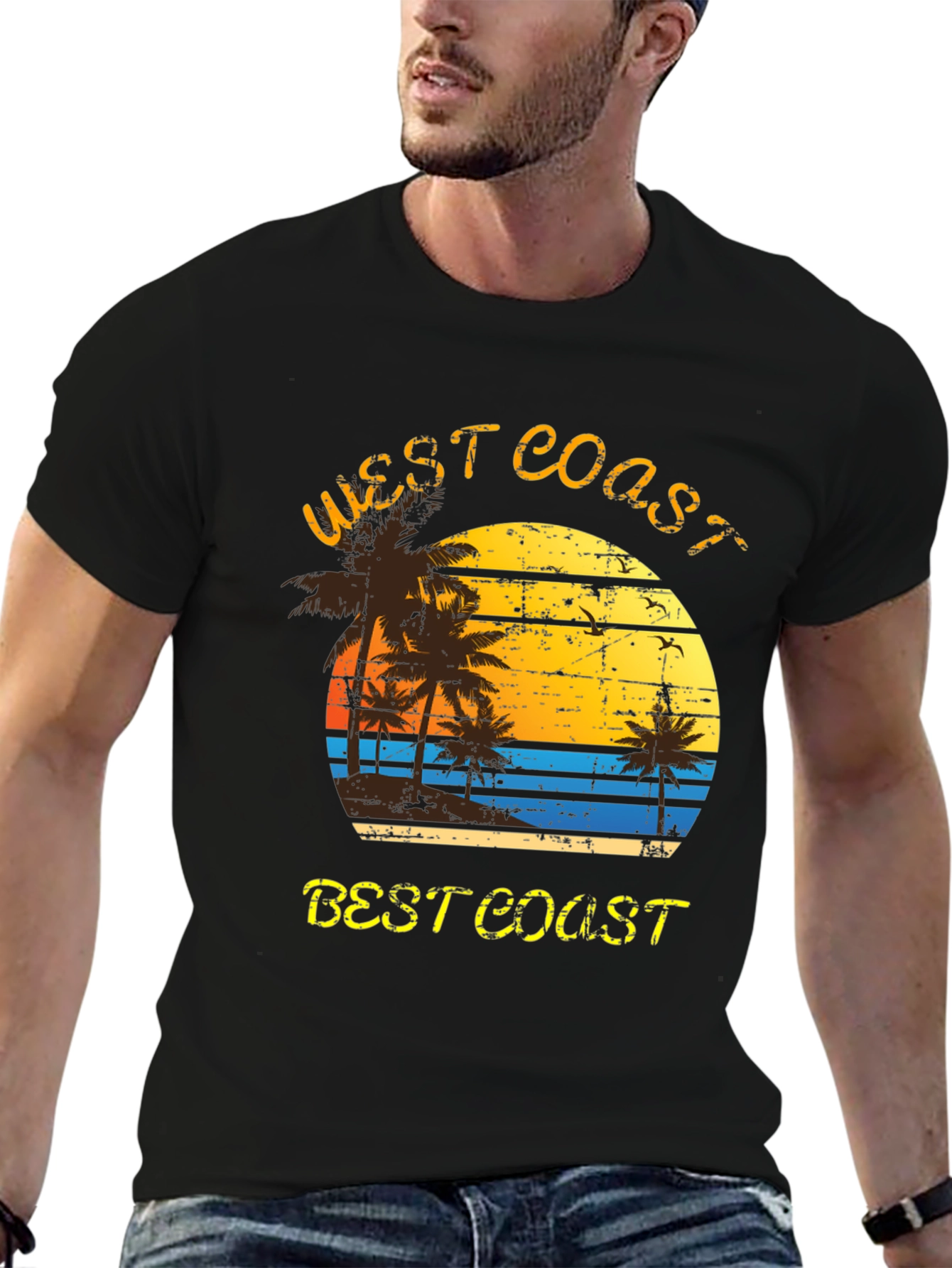 West Coast Best Coast Graphic Tee