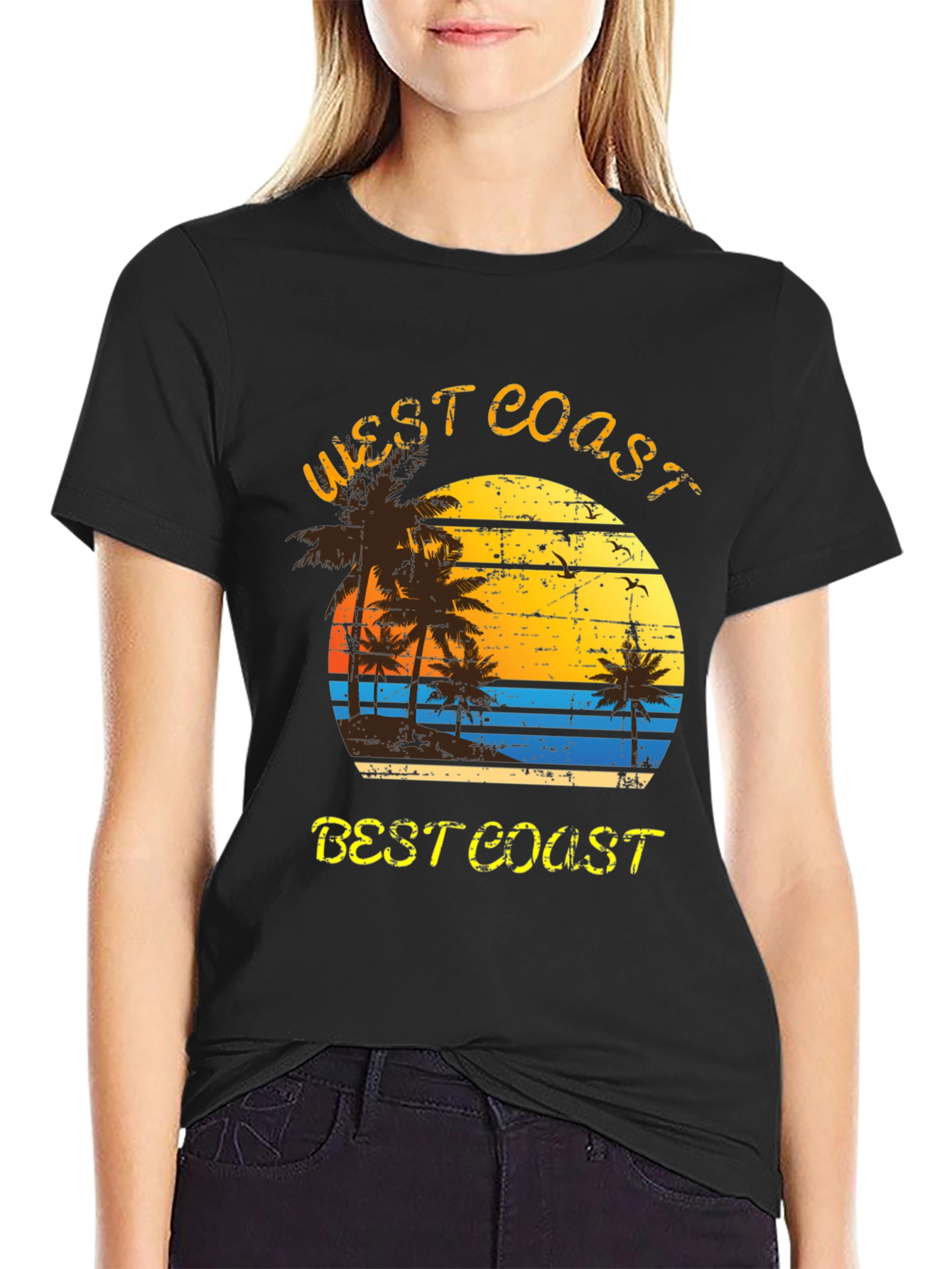 West Coast Best Coast Graphic Tee