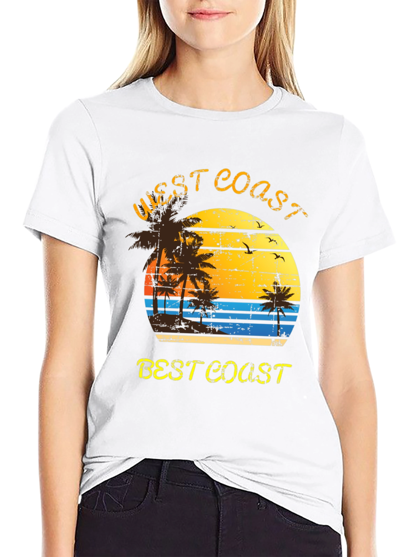 West Coast Best Coast Graphic Tee