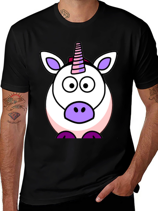 Unicorn Graphic Tee - Cute Cartoon Shirt