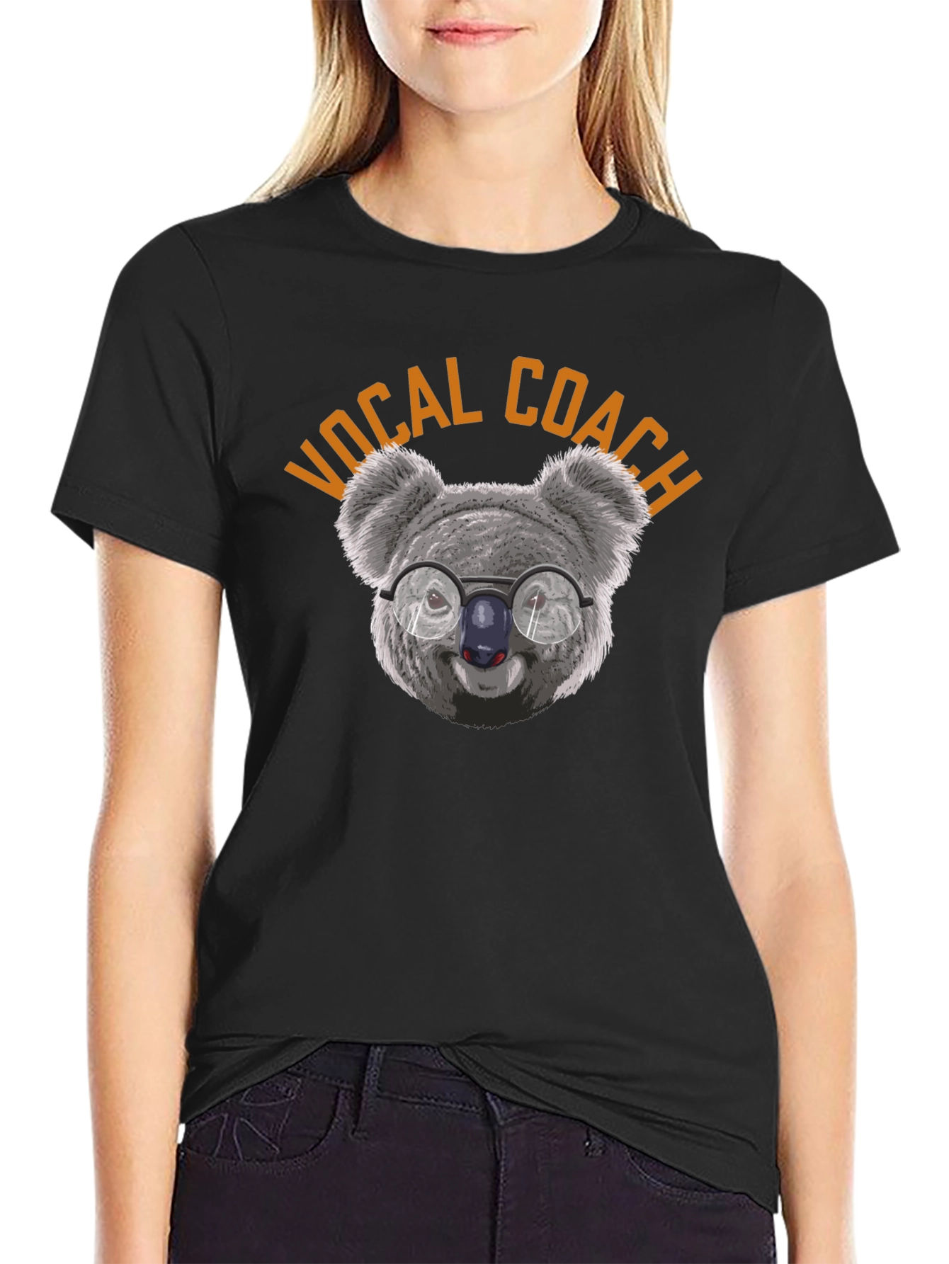 Vocal Coach Koala T-Shirt - Funny Music Teacher Tee