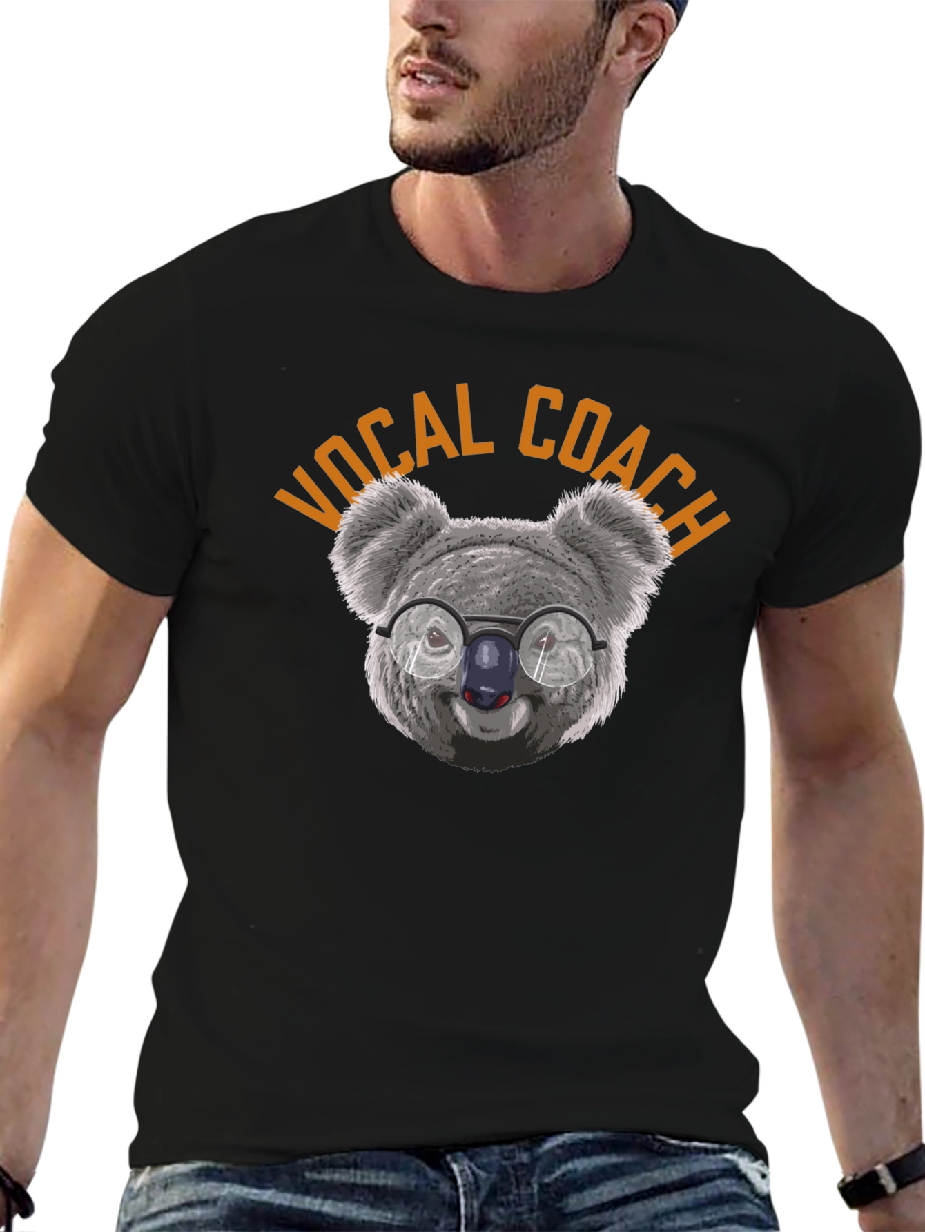 Vocal Coach Koala T-Shirt - Funny Music Teacher Tee