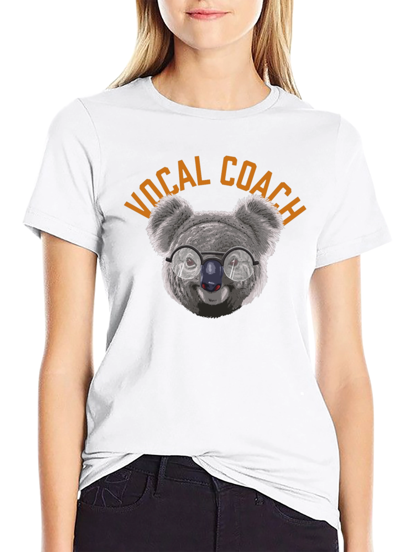 Vocal Coach Koala T-Shirt - Funny Music Teacher Tee