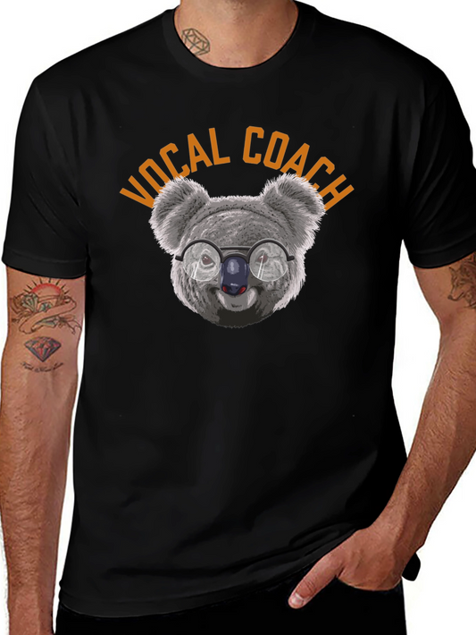 Vocal Coach Koala T-Shirt - Funny Music Teacher Tee