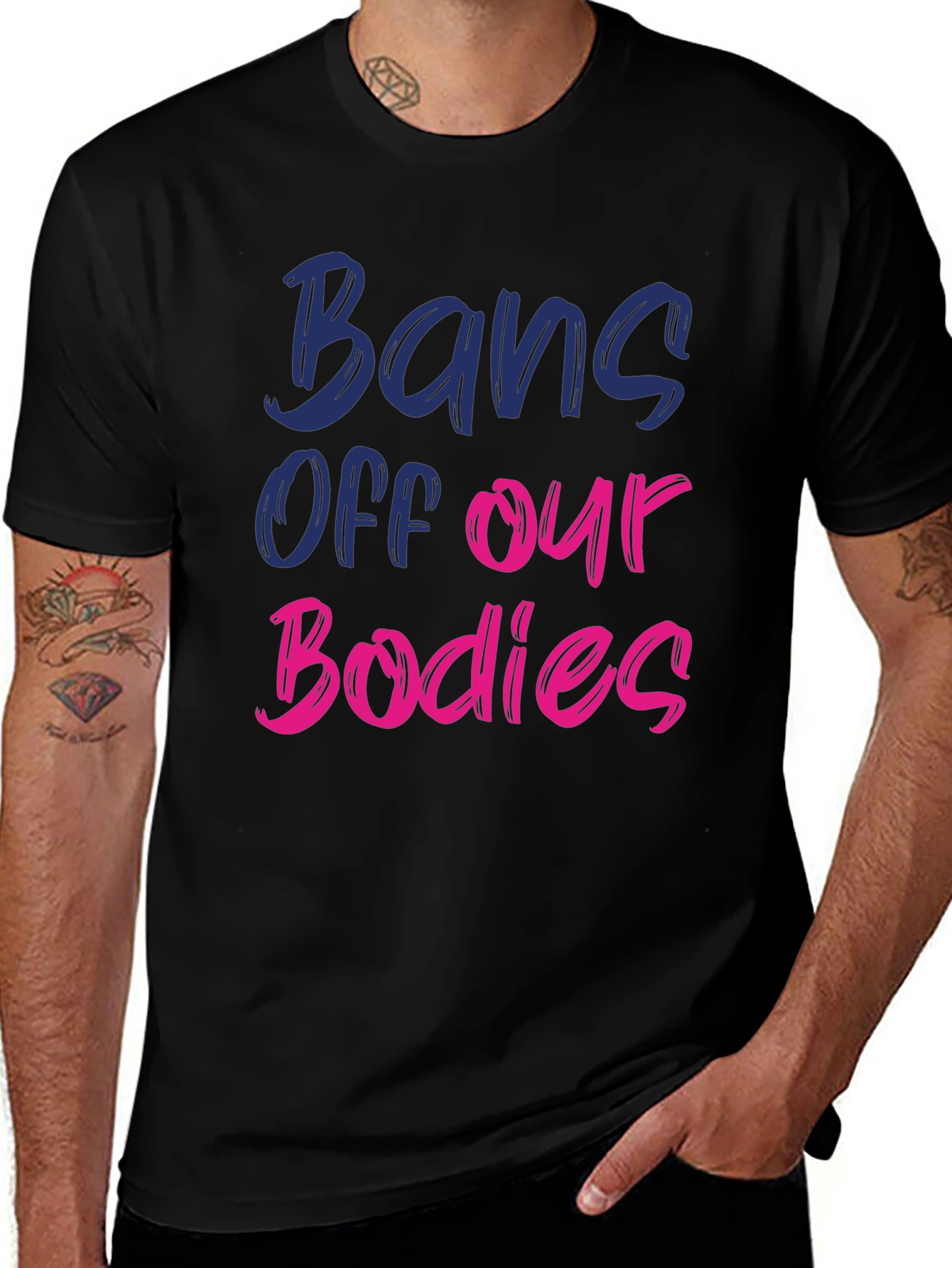 Bans Off Our Bodies Graphic Tee - Protest T-Shirt