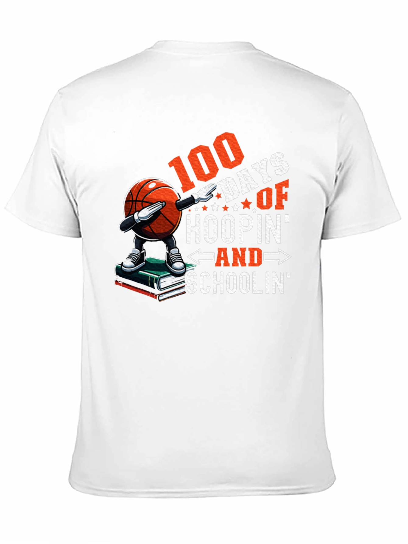 100 Days Hoopin & Schoolin T-Shirt