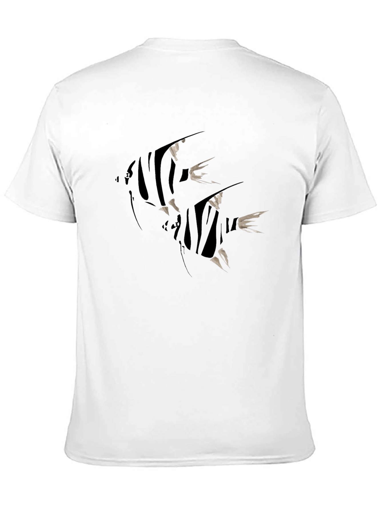 Angelfish Graphic T-Shirt - Black