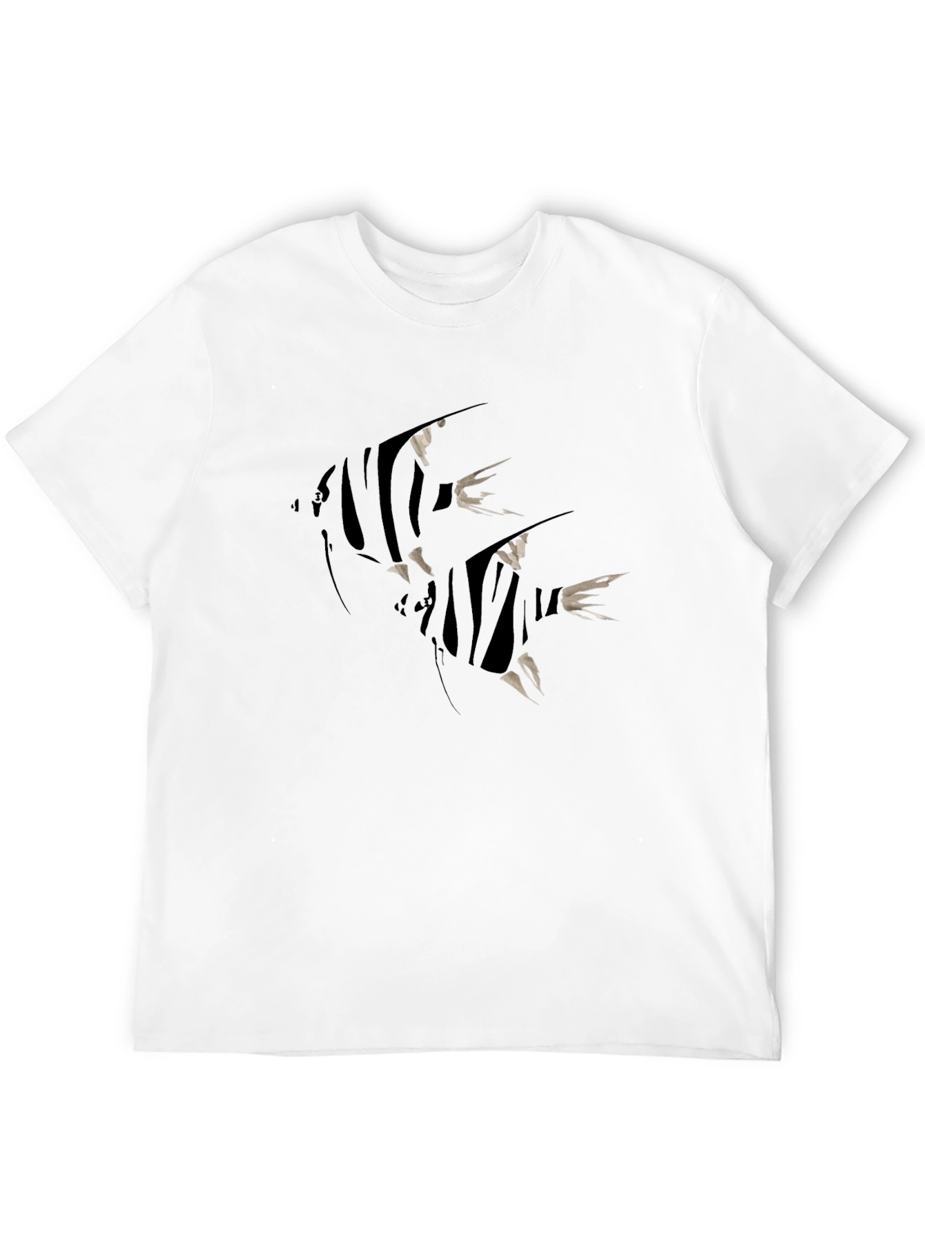 Angelfish Graphic T-Shirt - Black