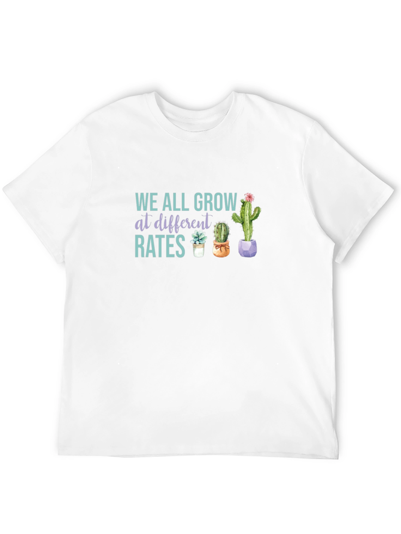 We All Grow at Different Rates Graphic Tee
