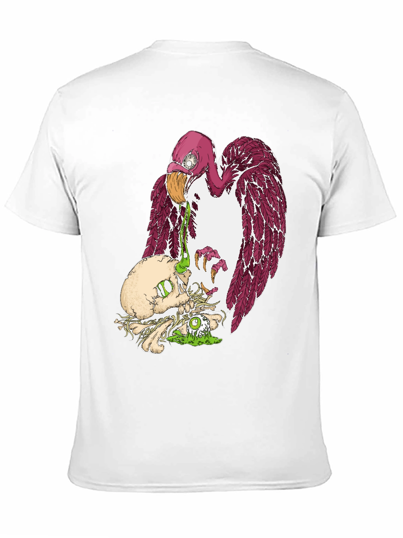 Vulture Feast Graphic Tee - Dark Humor T-Shirt