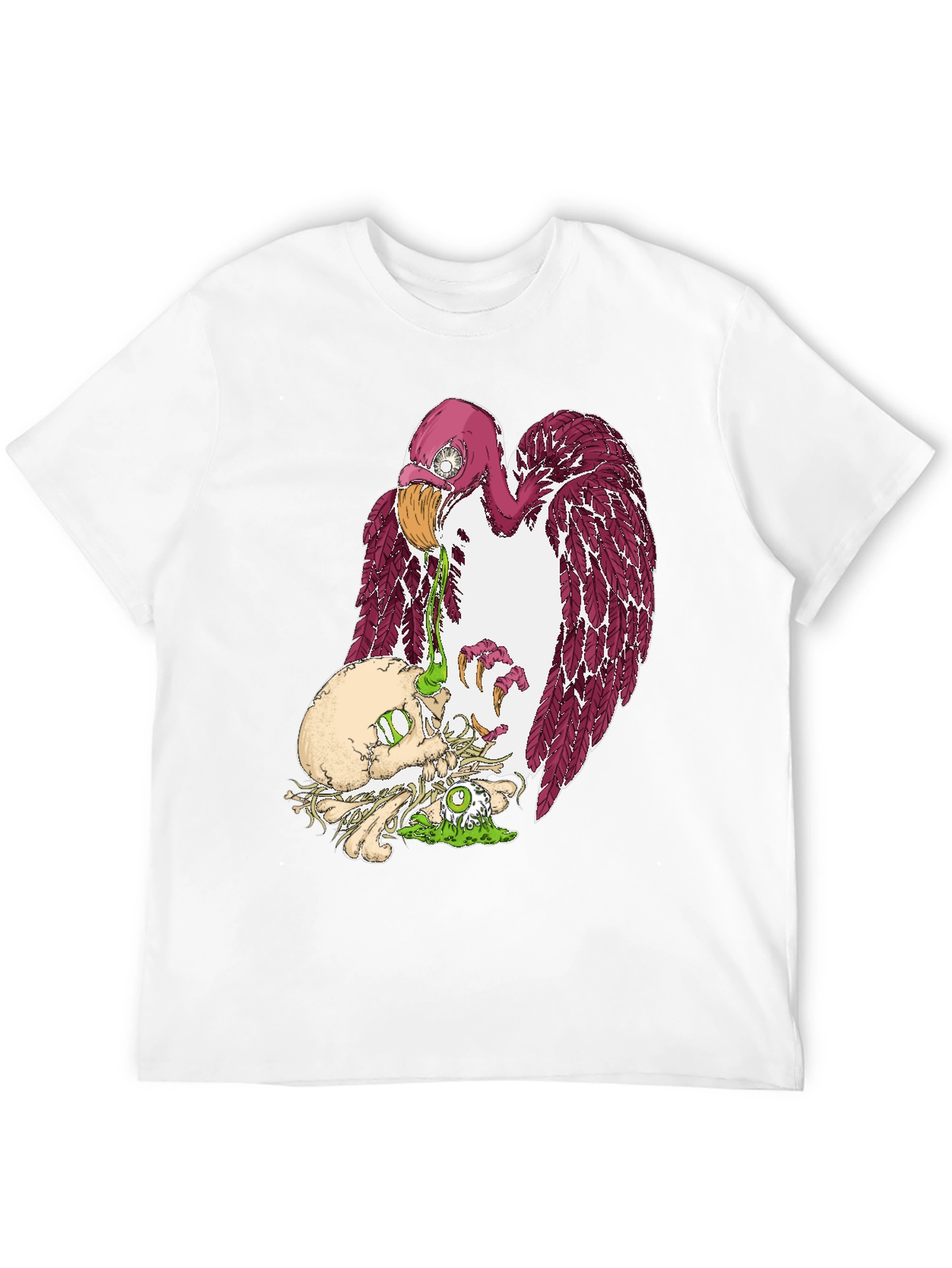 Vulture Feast Graphic Tee - Dark Humor T-Shirt